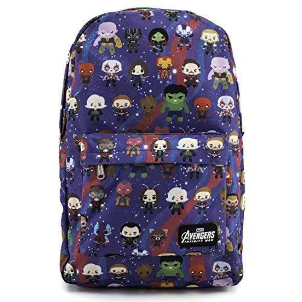 Loungefly Avengers Chibi Print Nylon